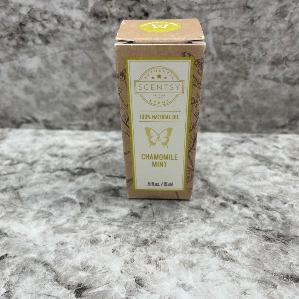 Scentsy Chamomile Mint Natural Oil NEW